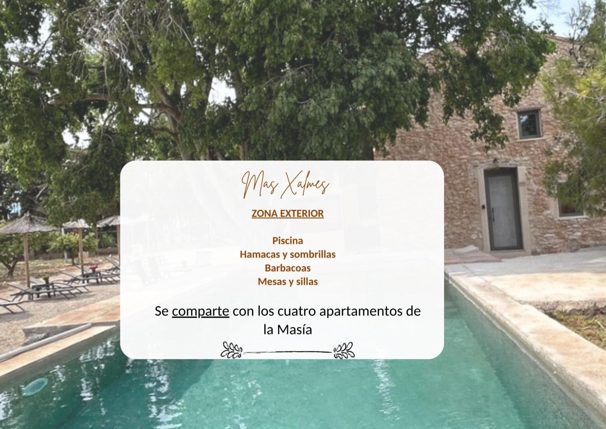 Mas Xalmes Villa Camarles Eksteriør bilde